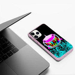 Чехол iPhone 11 Pro матовый 6IX9INE, цвет: 3D-розовый — фото 2