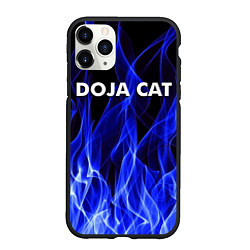 Чехол iPhone 11 Pro матовый DOJA CAT, цвет: 3D-черный