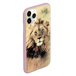 Чехол iPhone 11 Pro матовый Lion King, цвет: 3D-розовый — фото 2