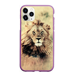 Чехол iPhone 11 Pro матовый Lion King