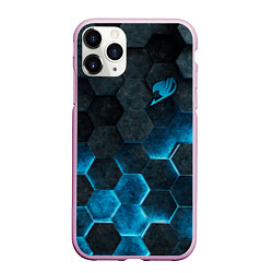 Чехол iPhone 11 Pro матовый Fairy Tail, цвет: 3D-розовый