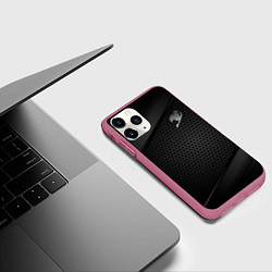 Чехол iPhone 11 Pro матовый Fairy Tail, цвет: 3D-малиновый — фото 2