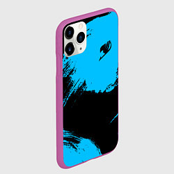 Чехол iPhone 11 Pro матовый Fairy Tail, цвет: 3D-фиолетовый — фото 2
