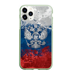 Чехол iPhone 11 Pro матовый Россия