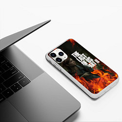 Чехол iPhone 11 Pro матовый THE LAST OF US 2, цвет: 3D-белый — фото 2