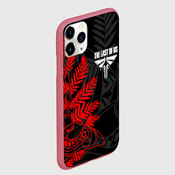Чехол iPhone 11 Pro матовый THE LAST OF US 2, цвет: 3D-малиновый — фото 2