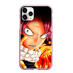 Чехол iPhone 11 Pro матовый FAIRY TAIL ХВОСТ ФЕИ, цвет: 3D-розовый