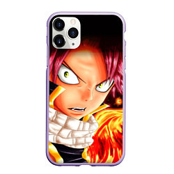 Чехол iPhone 11 Pro матовый FAIRY TAIL ХВОСТ ФЕИ, цвет: 3D-светло-сиреневый