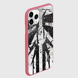 Чехол iPhone 11 Pro матовый THE LAST OF US 2, цвет: 3D-малиновый — фото 2