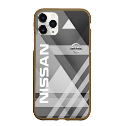 Чехол iPhone 11 Pro матовый NISSAN