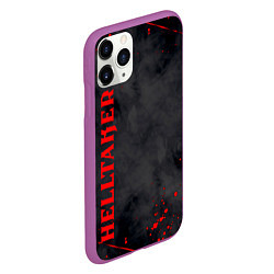 Чехол iPhone 11 Pro матовый Helltaker Logo Z, цвет: 3D-фиолетовый — фото 2