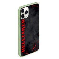Чехол iPhone 11 Pro матовый Helltaker Logo Z, цвет: 3D-салатовый — фото 2