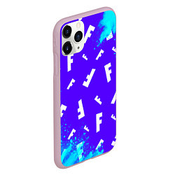 Чехол iPhone 11 Pro матовый FORTNITE ФОРТНАЙТ, цвет: 3D-розовый — фото 2