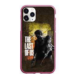 Чехол iPhone 11 Pro матовый The last of us, цвет: 3D-малиновый