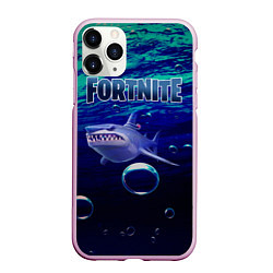 Чехол iPhone 11 Pro матовый Loot Shark Fortnite