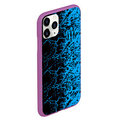 Чехол iPhone 11 Pro матовый The Witcher, цвет: 3D-фиолетовый — фото 2