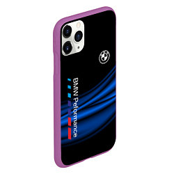 Чехол iPhone 11 Pro матовый BMW, цвет: 3D-фиолетовый — фото 2