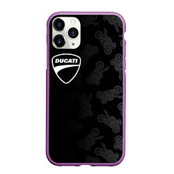 Чехол iPhone 11 Pro матовый DUCATI 1