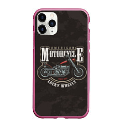 Чехол iPhone 11 Pro матовый American Motorcycle Z