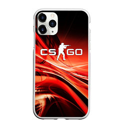 Чехол iPhone 11 Pro матовый CS GO КС ГО, цвет: 3D-белый