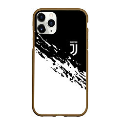 Чехол iPhone 11 Pro матовый JUVENTUS, цвет: 3D-коричневый