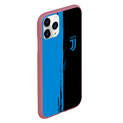 Чехол iPhone 11 Pro матовый JUVENTUS, цвет: 3D-малиновый — фото 2