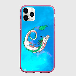 Чехол iPhone 11 Pro матовый Унесенные призраками Хаку