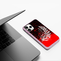 Чехол iPhone 11 Pro матовый The Last of Us: Part 2, цвет: 3D-розовый — фото 2