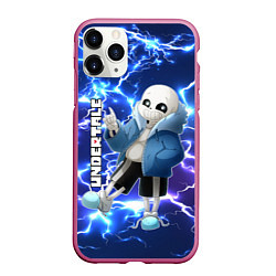 Чехол iPhone 11 Pro матовый UNDERTALE АНДЕРТЕЙЛ