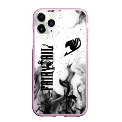 Чехол iPhone 11 Pro матовый FAIRY TAIL ХВОСТ ФЕИ, цвет: 3D-розовый