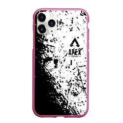 Чехол iPhone 11 Pro матовый Apex Legends, цвет: 3D-малиновый