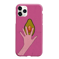 Чехол iPhone 11 Pro матовый Avocado