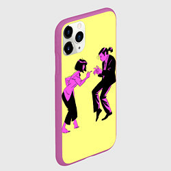 Чехол iPhone 11 Pro матовый Криминальное чтиво, цвет: 3D-фиолетовый — фото 2