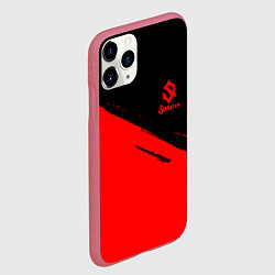 Чехол iPhone 11 Pro матовый Sabaton, цвет: 3D-малиновый — фото 2