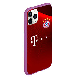 Чехол iPhone 11 Pro матовый BAYERN MUNCHEN, цвет: 3D-фиолетовый — фото 2