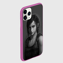Чехол iPhone 11 Pro матовый THE LAST OF US, цвет: 3D-фиолетовый — фото 2