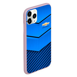 Чехол iPhone 11 Pro матовый CHEVROLET, цвет: 3D-розовый — фото 2