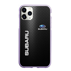 Чехол iPhone 11 Pro матовый SUBARU