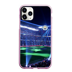 Чехол iPhone 11 Pro матовый FC MANCHESTER CITY