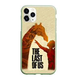 Чехол iPhone 11 Pro матовый The Last of Us 2, цвет: 3D-салатовый