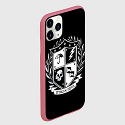 Чехол iPhone 11 Pro матовый Академия Амбрелла, цвет: 3D-малиновый — фото 2