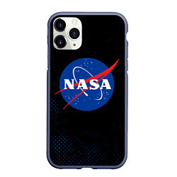 Чехол iPhone 11 Pro матовый NASA НАСА