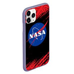 Чехол iPhone 11 Pro матовый NASA НАСА, цвет: 3D-серый — фото 2