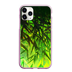 Чехол iPhone 11 Pro матовый ТРАВА TRAVA, цвет: 3D-розовый