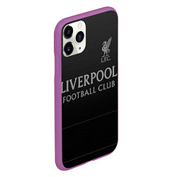 Чехол iPhone 11 Pro матовый LIVERPOOL, цвет: 3D-фиолетовый — фото 2