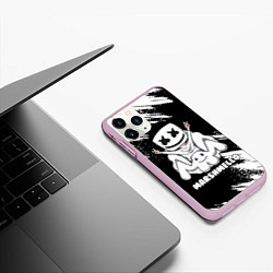 Чехол iPhone 11 Pro матовый MARSHMELLO, цвет: 3D-розовый — фото 2