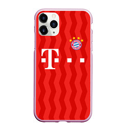 Чехол iPhone 11 Pro матовый FC Bayern Munchen униформа