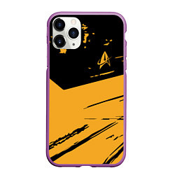 Чехол iPhone 11 Pro матовый Star Trek