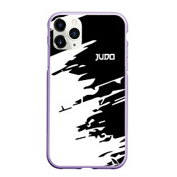 Чехол iPhone 11 Pro матовый Judo, цвет: 3D-светло-сиреневый