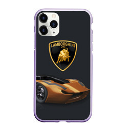 Чехол iPhone 11 Pro матовый Lamborghini- motorsport